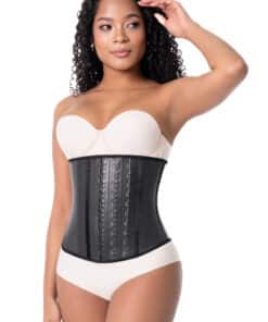 Corset latex long 3 crans