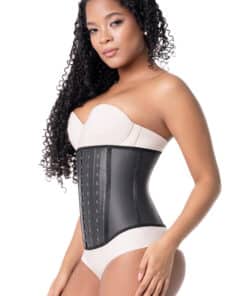 Alternative view of Corset latex long 3 crans