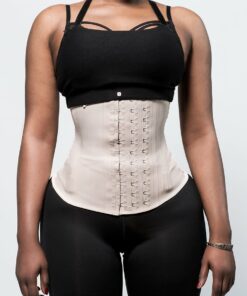 Alternative view of Long latex corset