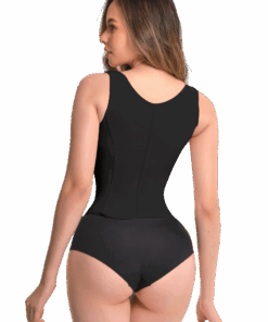 Alternative view of Corset zip à bretelles